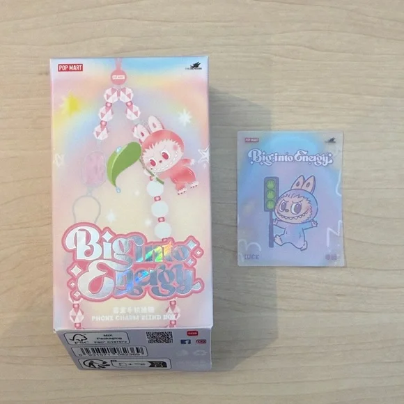 Labubu Big Into Energy Series Phone Charm- Luck - Picture 3 of 7